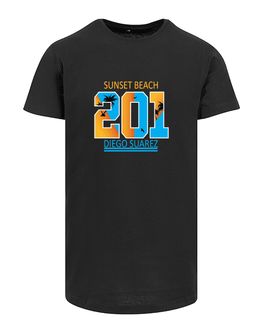 SUNSET BEACH 201 Tee shirt oversize