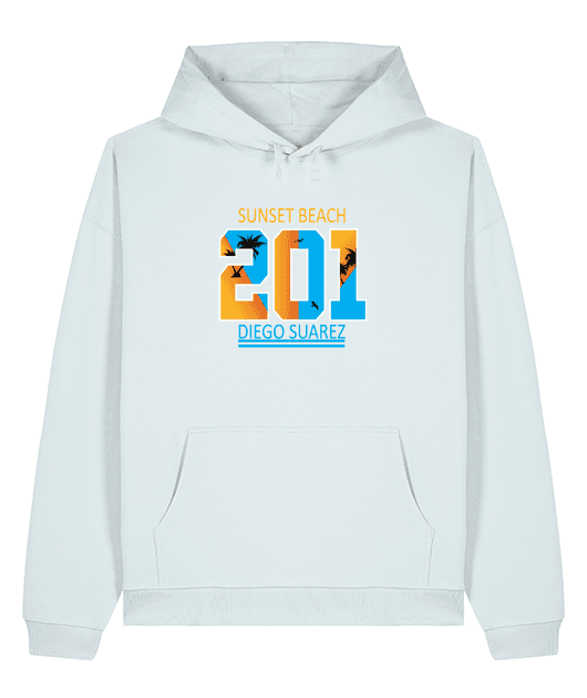 201 SUNSET BEACH HOODIE OVERSIZE BIO // SLAMMER 2.0